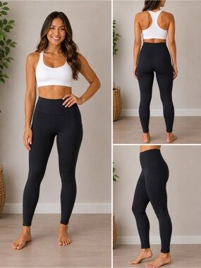 Spyder Black High-Waist Performance Leggings
